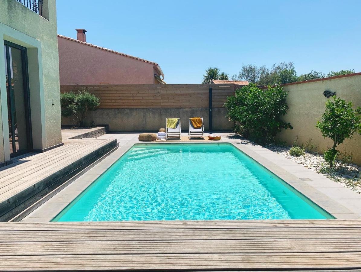 Le Petit Bali Spacieuse Villa Pour 8 Avec Piscine Saint-Cyprien  Buitenkant foto